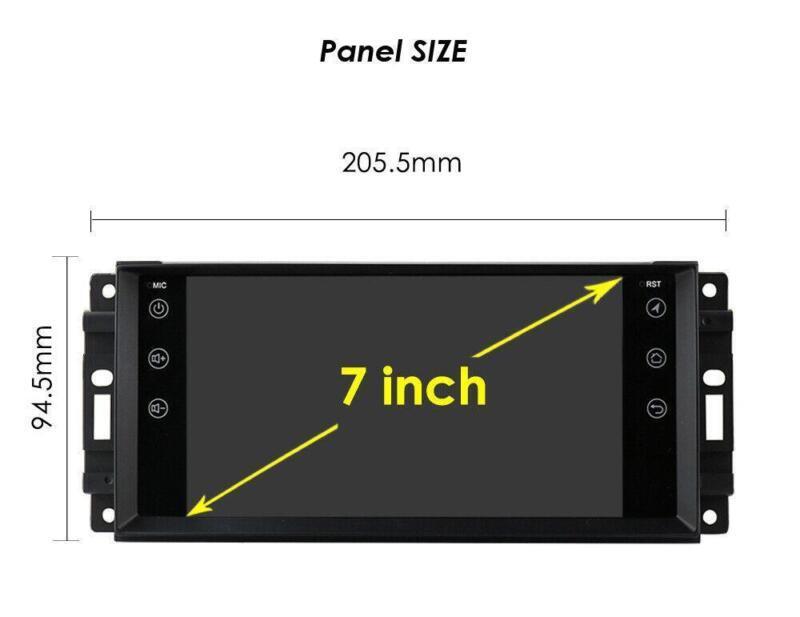 7 Android 10.1 Stereo Radio GPS Carplay WiFi for Jeep for Chrysler for Dodge