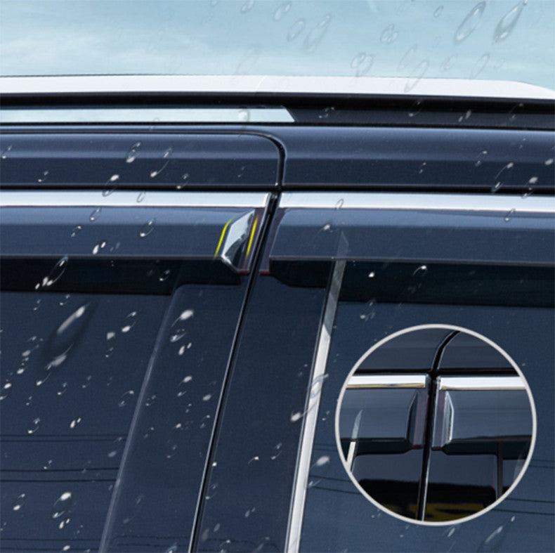 for Hyundai Sonata 2015-2019 Car Window Visor Vent Shades Sun Rain Guard TRIM 4x