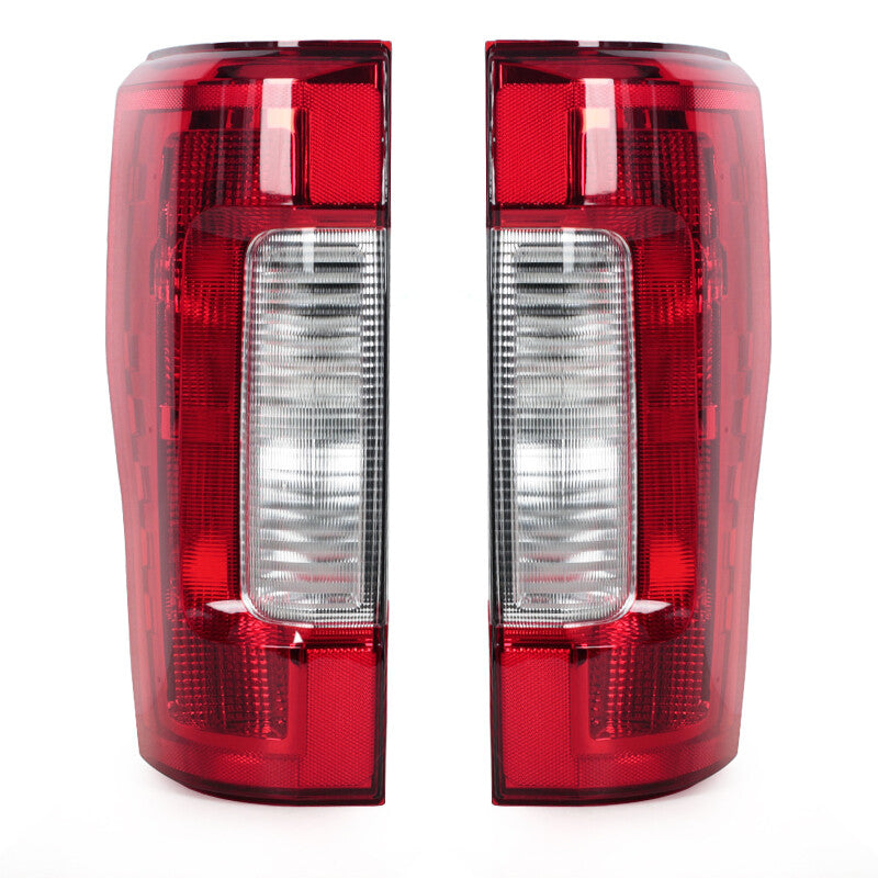 LED rear brake lights and taillights for Ford F250 models from around 2017 to 2018.
