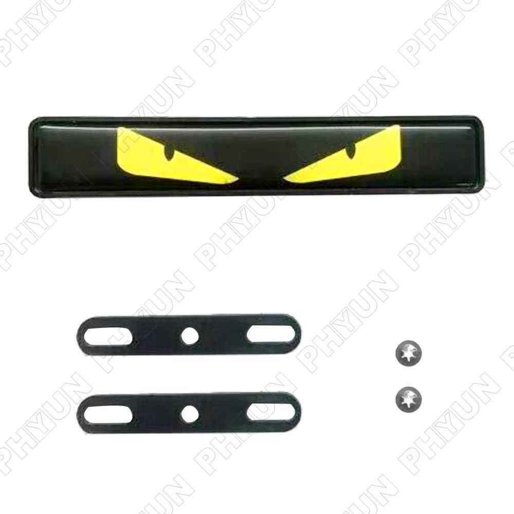 Car LED Badge Demon Eye Front Grille Tailgate Badge Lighting Decal Sticker
