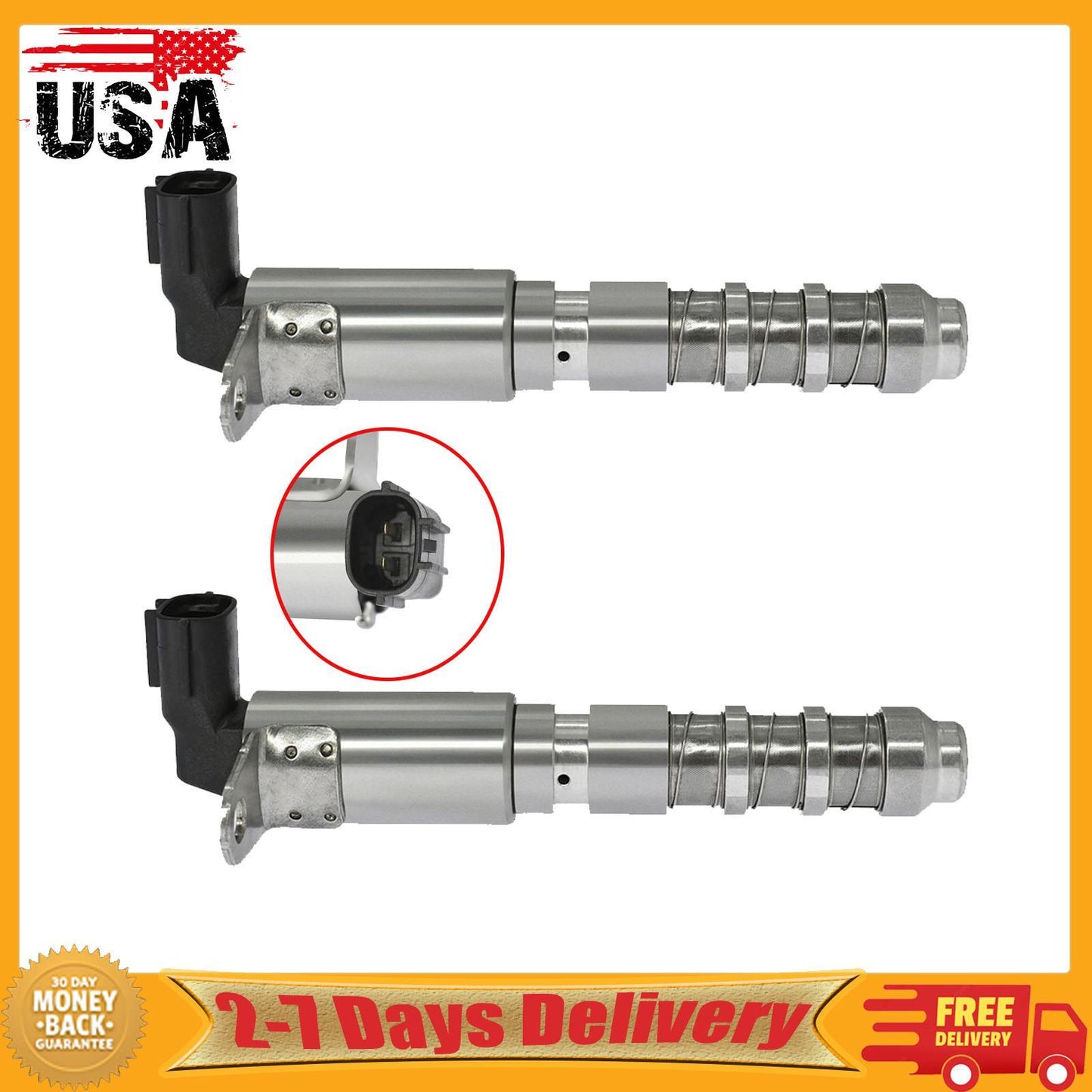 2pcs Variable Timing Solenoid Valve VVT 12626012 for GMC for Cadillac for Buick for Chevy