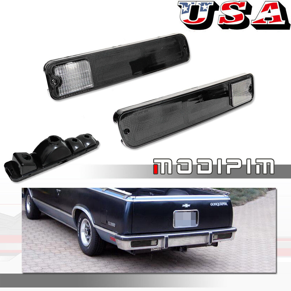 Smoked taillight housing kit suitable for Chevrolet El Camino Malibu for GMC Caballero 79-87