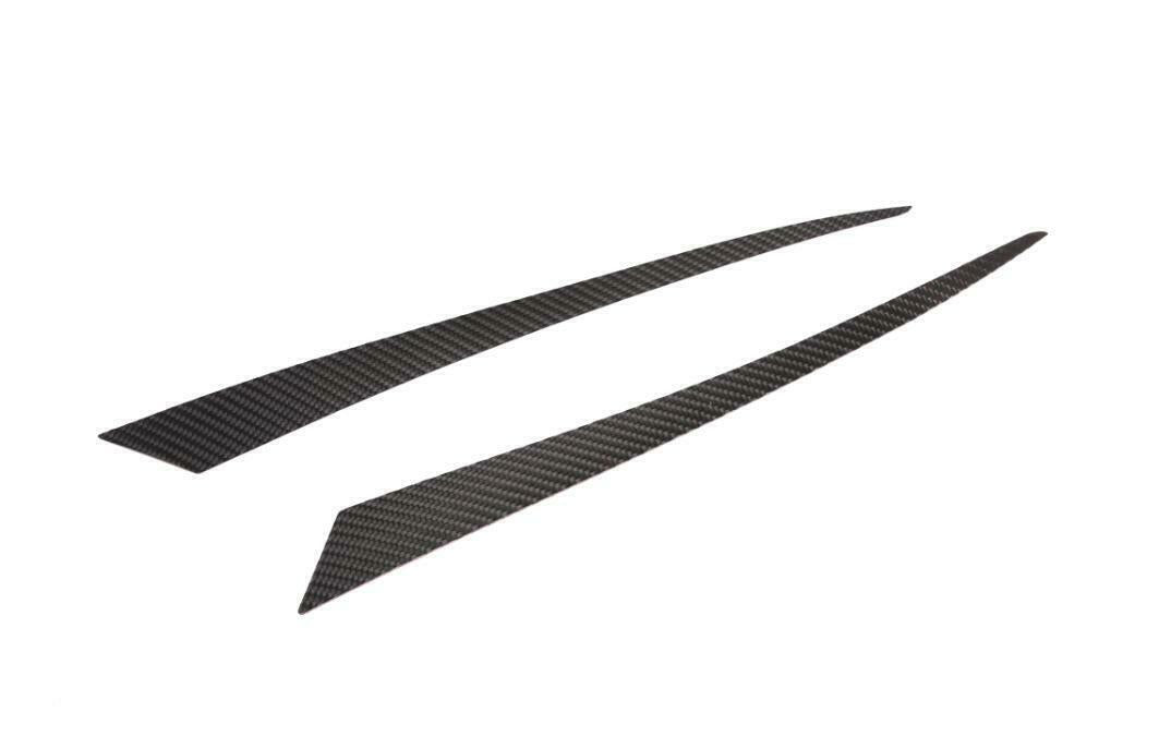 Carbon Fiber Front Headlight Lamp Cover Trim Fit for Honda for Civic 11th 2022 2023