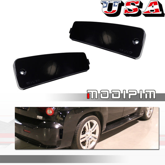 Black lens rear fender side marker light housing kit for 2006-11 for Chevrolet HHR