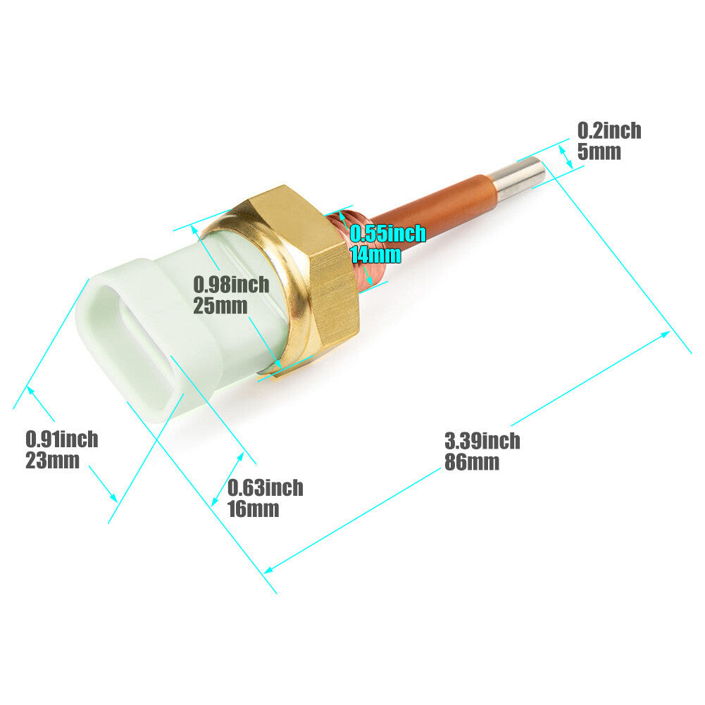 Coolant temperature Lvl level sensor for Detroit diesel series 60 23520380