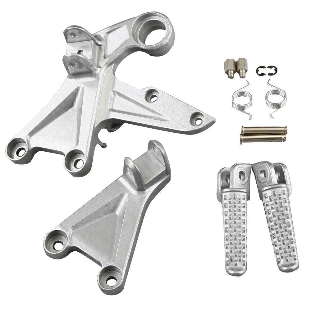 for HONDA 2008 2009 10 11 CBR 1000RR Front Rider Footrest Foot Pegs Brackets
