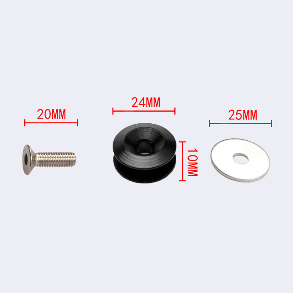 JDM Black Quick Release Fasteners For Car Bumpers Trunk Fender Hatch Lids Kit