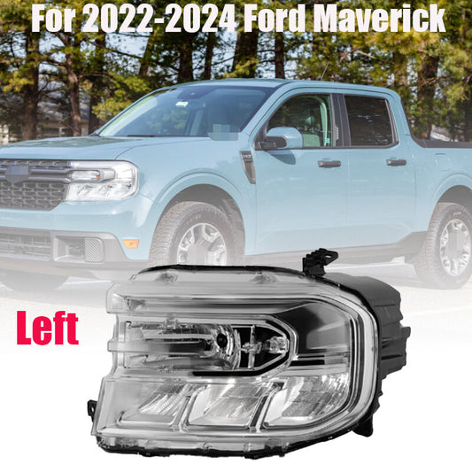 NZ6Z13008C For 2022 2023 2024 for Ford Maverick Left LH Headlight Assembly