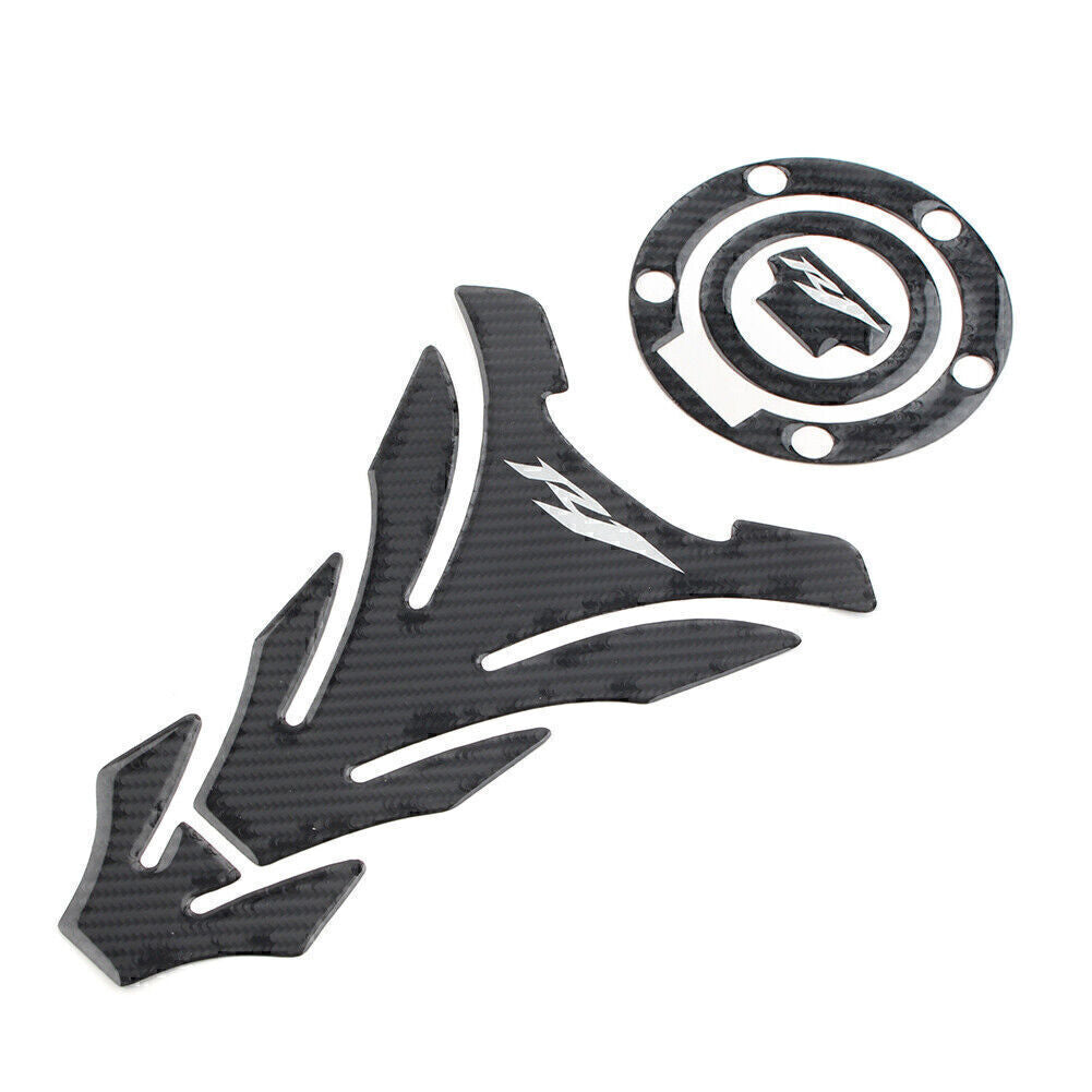 Tankpad 3D Tankschutz Aufkleber Protektor Wei? F¨¹r for Yamaha YZF1000 YZF-R1 R1M76