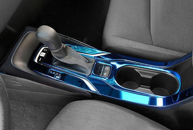 for Toyota for Corolla 2020-2023 SE XSE Blue Titanium Center Console Gearbox Panel