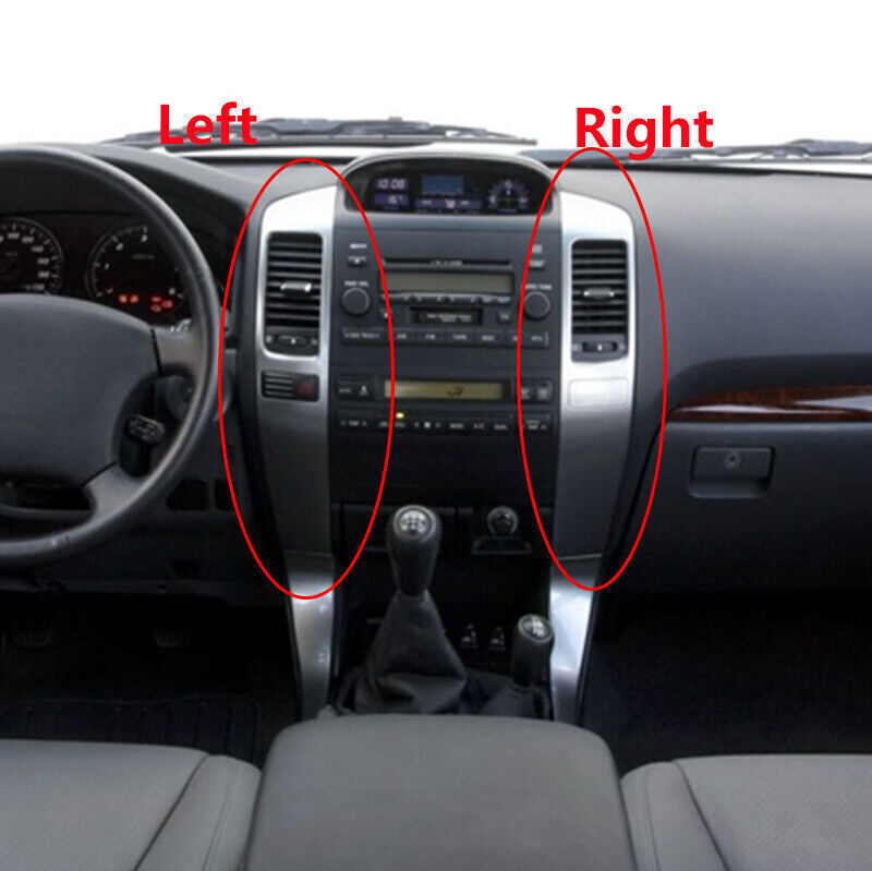 for Land Cruiser Prado 2003-2009 OE Instrument Air Vent Finish Panel Garnish RL