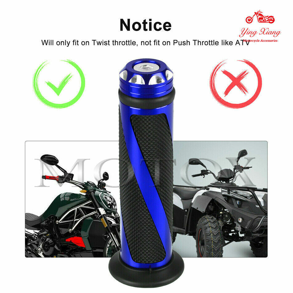 7/8 Universal Motorcycle Handle Bar Grip Fit for Kawasaki for YAMAHA for Honda for Suzuki