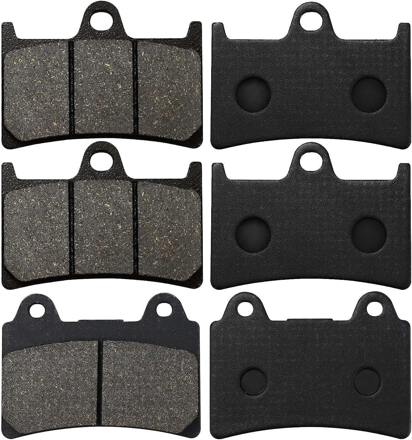 Front and Rear Brake Pads for YAMAHA Roadstar 1700 XV1700 2004-2009 XV 1700