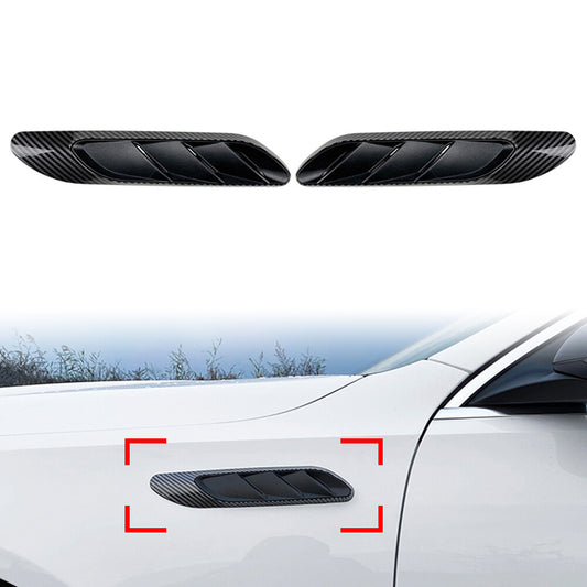Front Fender Side Air Outlet Vent Trim for Benz C Class W206 C200 C260 Carbon