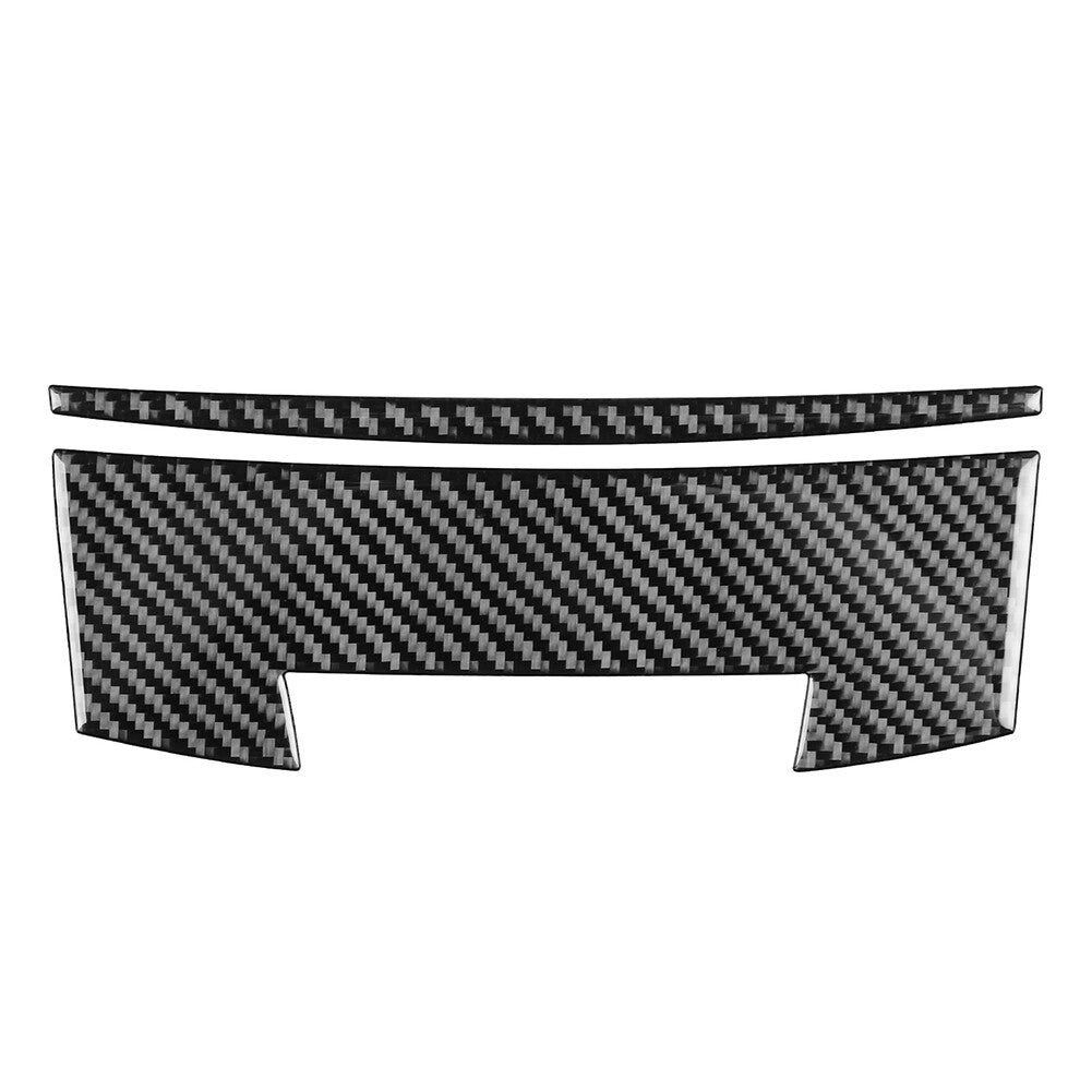 Carbon Fiber Interior Central Storage Box Cover Trim for Honda Accord 2013-2017