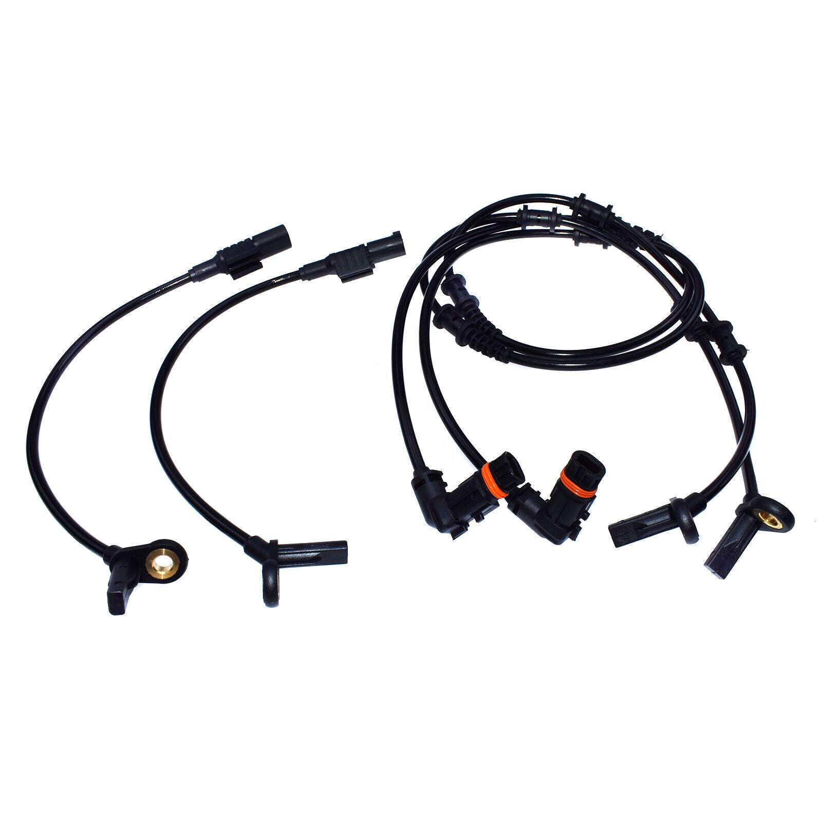 for Mercedes-Benz GL450 ML550 1645400717 ABS Wheel Speed Sensor Set 4 Front Rear