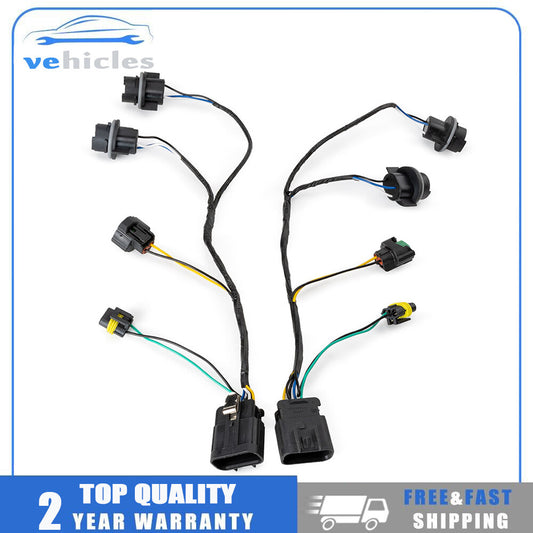 2 25962806 Headlight wiring harness for 2007-14 for Chevrolet Silverado 1500 2500 3500