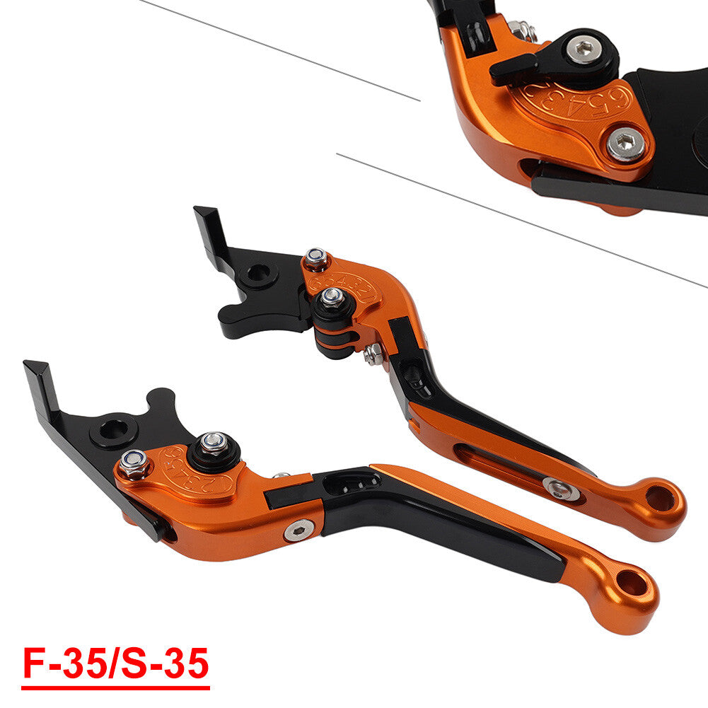 for Suzuki GSXR750 GSXR600 06-10 GSXR1000 Folding Extendable Brake Clutch Levers
