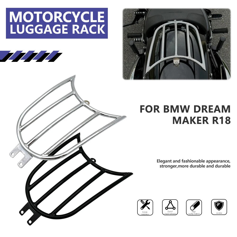 for BMW Dream Maker R18 Sissy Luggage Carrier Rear for Seat Shelf Cargo Rack Support