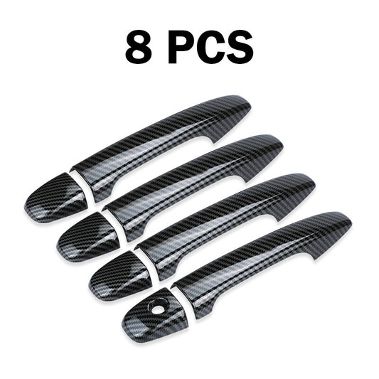 Carbon Fiber Exterior Car Door Handle Cover Fit for Subaru WRX STi 2015-2021