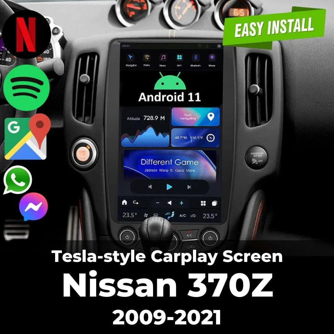 13.6 for Tesla Style Car Radio Android GPS Navi Head Unit for Nissan 370Z 2009-2021