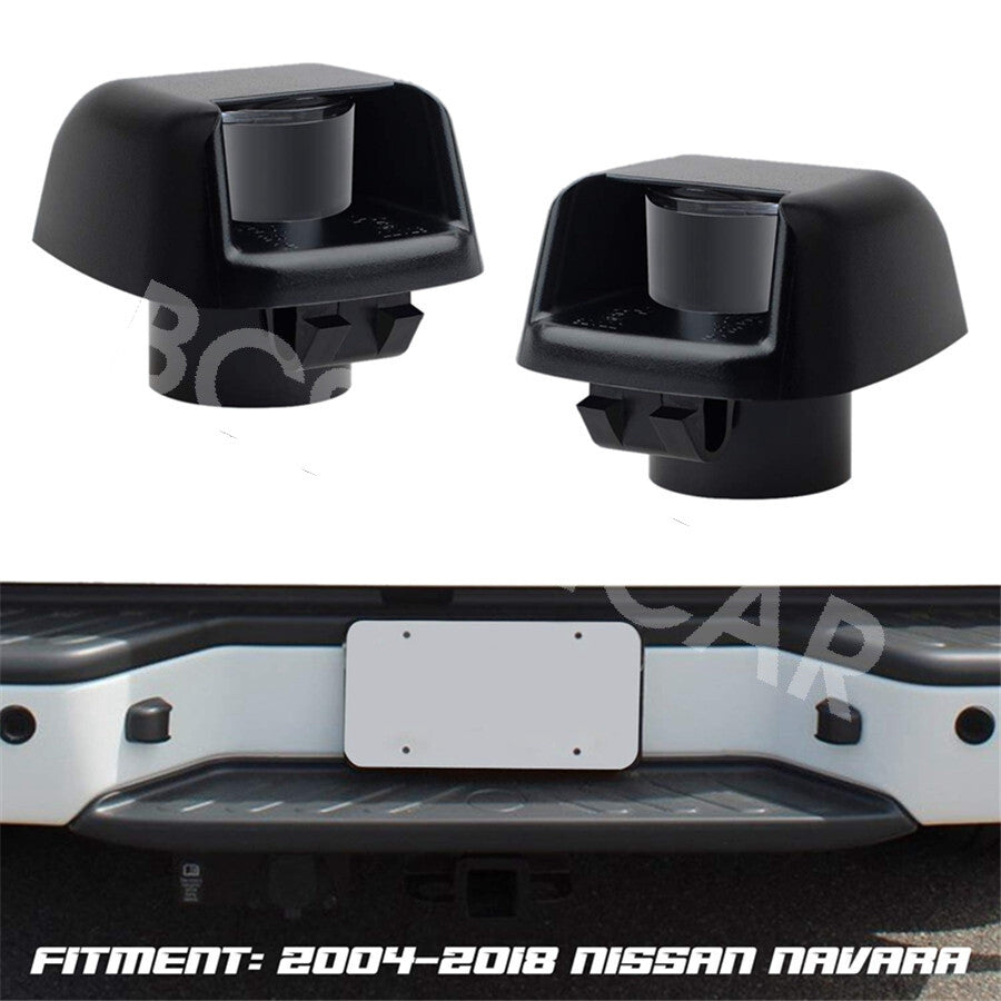 License Plate Light Covers Fit for Nissan Frontier/Armada/Titan/Xterra 2008-2015