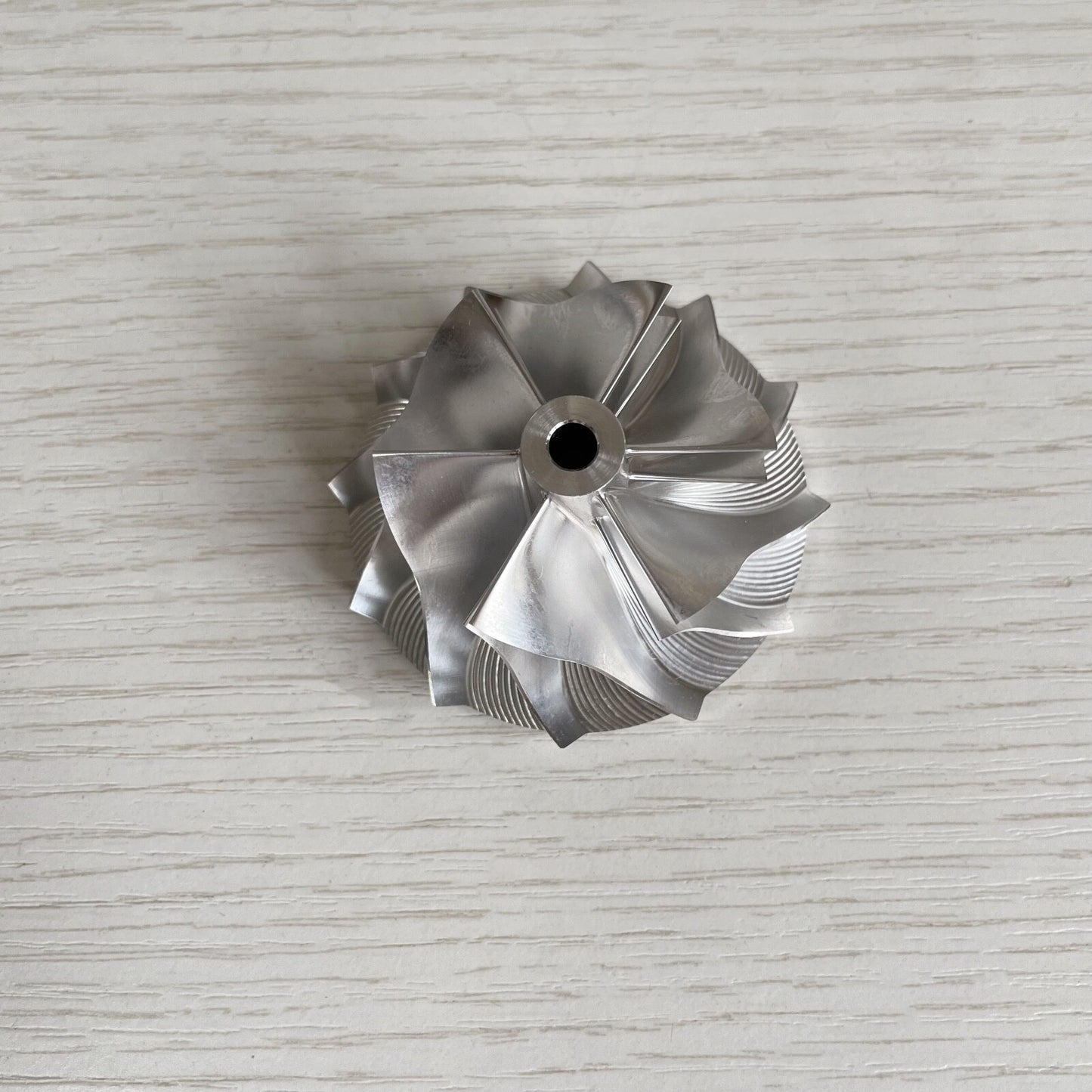 TD04L6-15TK31 42.00/56.02 mm 6+6 blade turbine blank compressor impeller