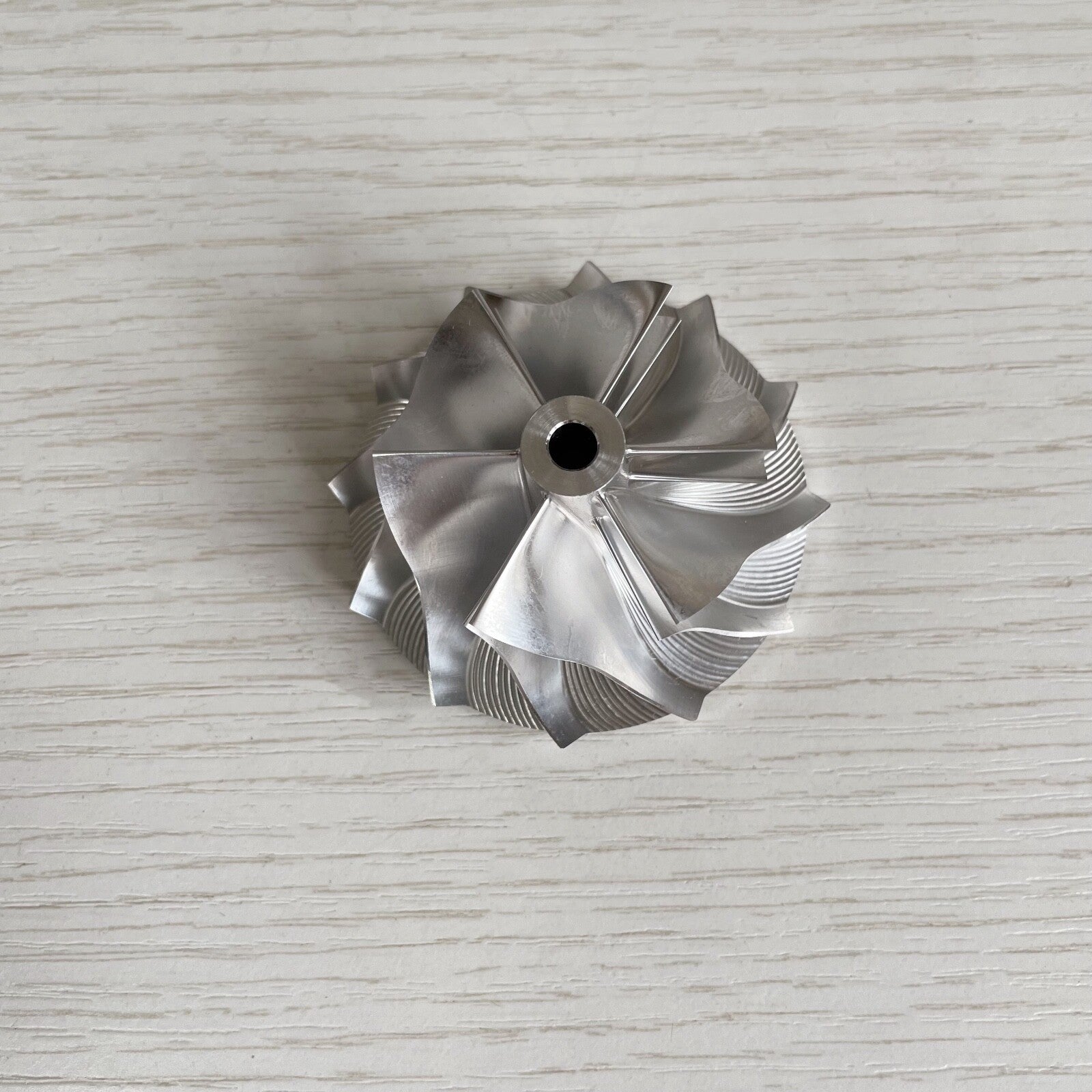 TD04L6-15TK31 42.00/56.02 mm 6+6 blade turbine blank compressor impeller