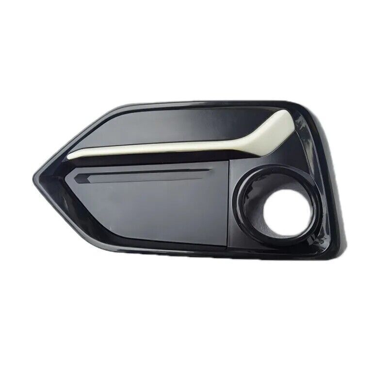 2Pcs for Honda for Civic Hatchback 2020-21 Pair Front Bumper Foglamp Trim Lid Bezel