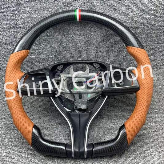 carbon fiber steering wheel for Maserati Quattroporte for Levante Ghibli