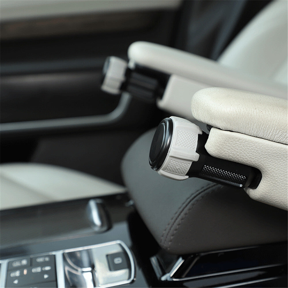 Alloy Gray Replace Armrest Knob Head Trim for Land Rover Discovery 5 Vogue Sport