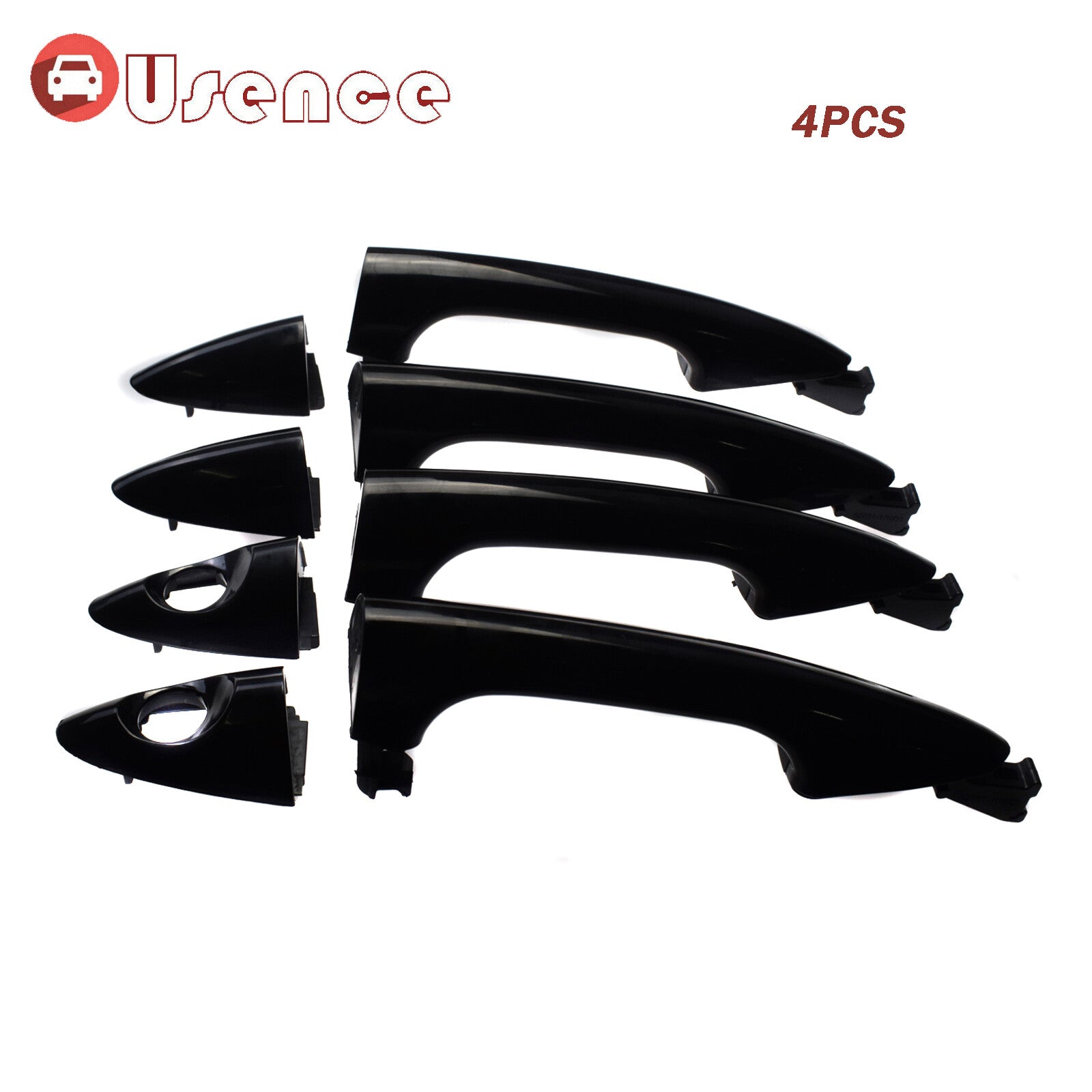 4PCS Front REAR Left Right Exterior Door Handle For 2012-2016 for Hyundai Accent