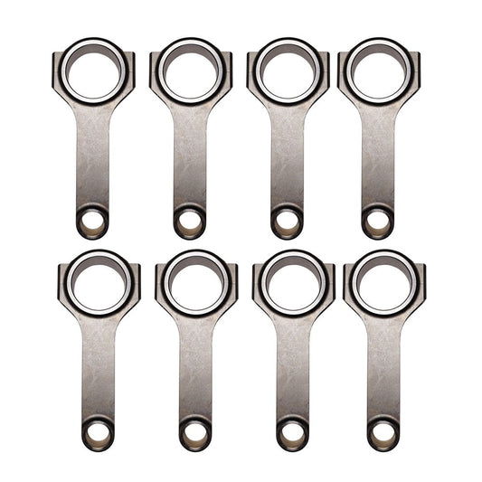 8-piece forged H-beam connecting rods for Chrysler Big Block 440 7.2L 6.760 inch boltless