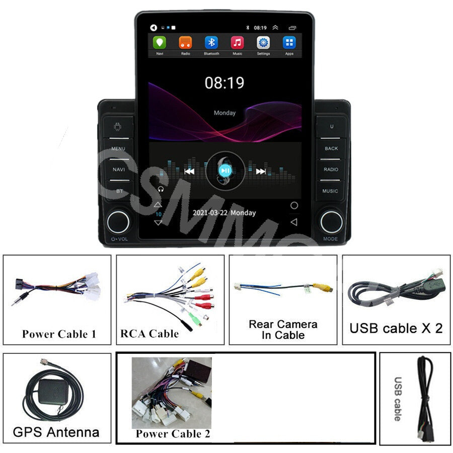 Car GPS Fit for Toyota Tacoma 2016-2020 Stereo Radio Touch Screen For Carplay