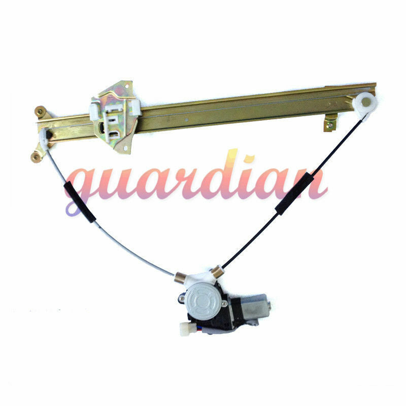 Front Right Passenger Power Window Regulator w/ Motor MR135166 For Montero