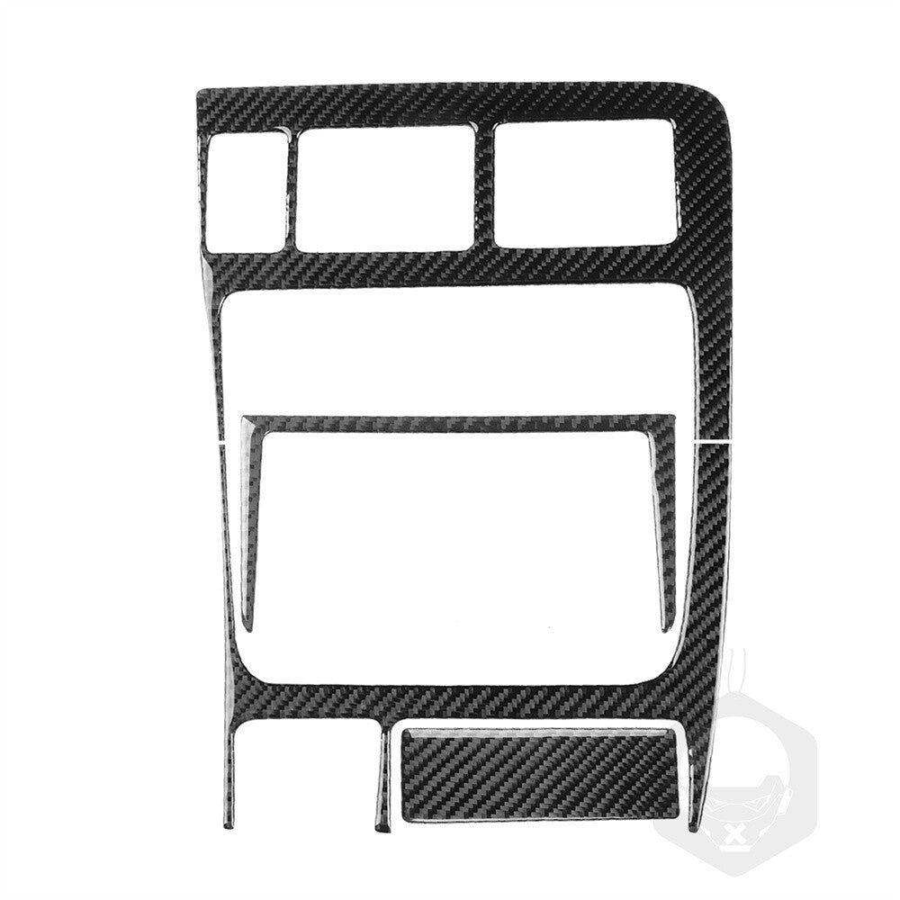 4¡ÁCarbon Fiber Central Control Radio AC Panel Set Trim for Toyot@ Tacom@ 2001-04
