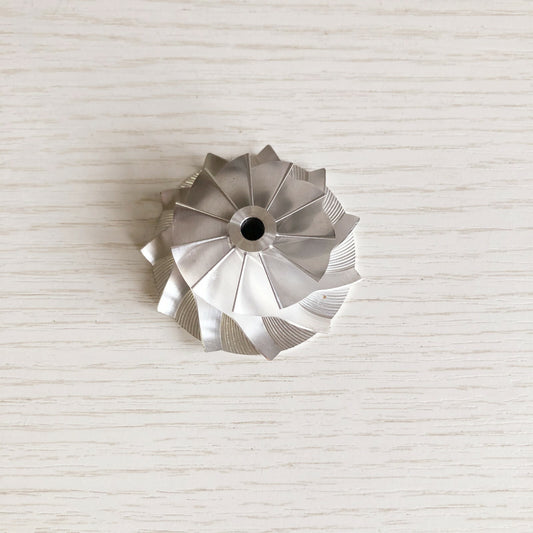 TD04 34.82/49.00 mm 11+0 Blade High-Performance Turbine Billet Compressor Wheel