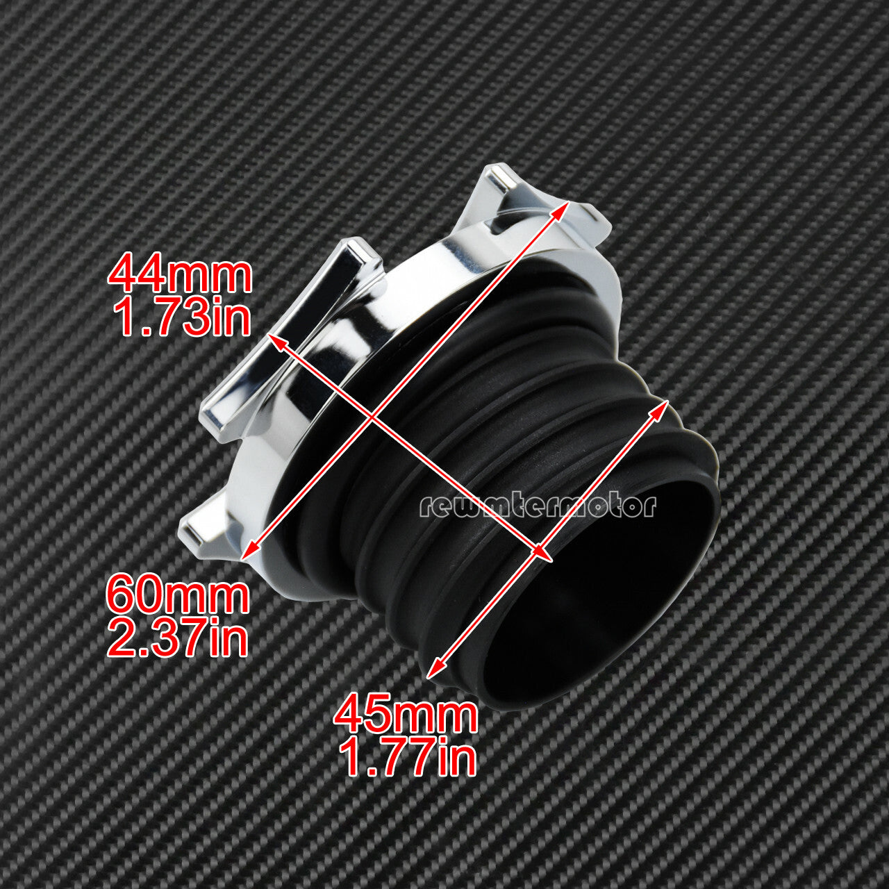 Chrome Cross Gas Cap Fuel Tank Right-hand Thread Fit for Harley Dyna Sportster