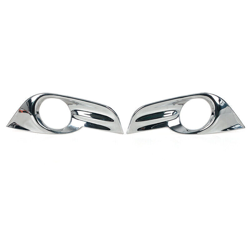 2-Piece Chrome Front Fog Light Covers for Nissan Altima 2013-2015