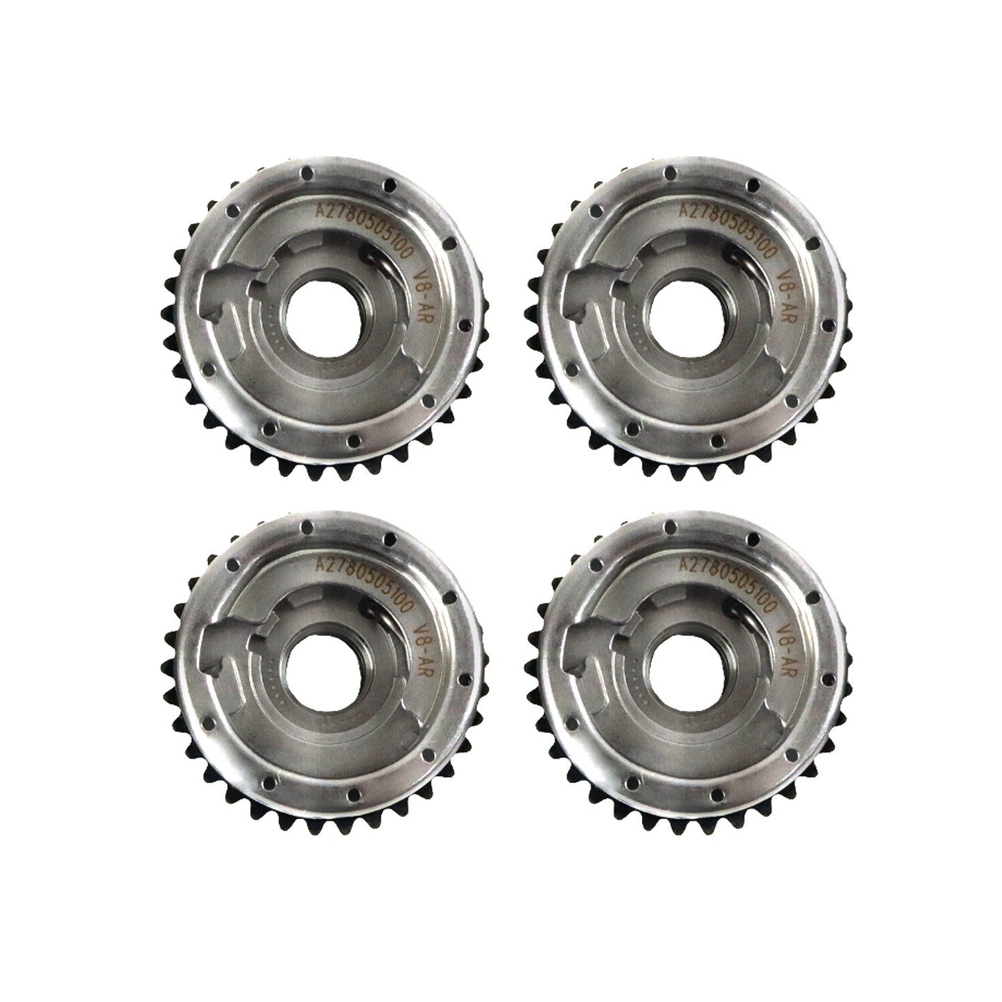 4Pcs Variable Valve Timing (VVT) Sprocket For 12-14 for MERCEDES-BENZ CL550 4.7L V8