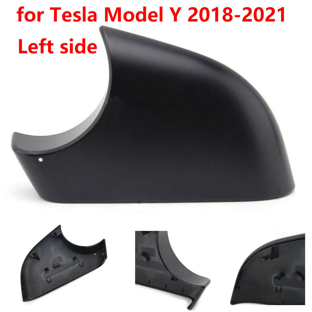 Left driver side Door Wing Mirror Cover Lower Holder black for Tesla for Model Y AT