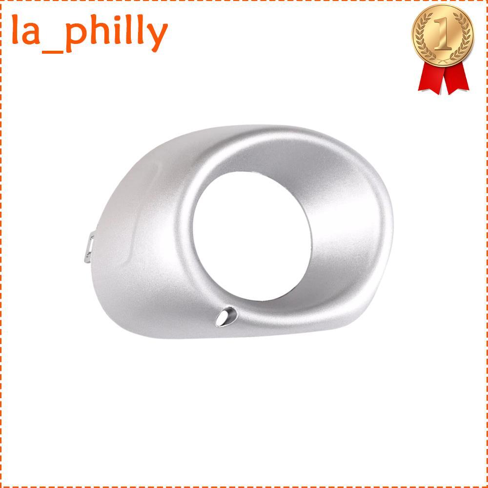 Front Bumper Fog Light Cover Black Passenger Side Silver for Outlander 2013-2015