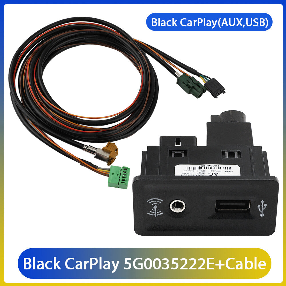 5G0035222E CarPlay Medien USB AUX AMI Sockel Kabel Installieren f¨¹r for VW for Golf MK 7