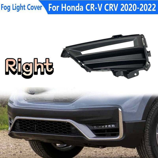 Right Front Bumper Fog Lamp Bezel Fog Light Cover for Honda CR-V CRV 2020-2022