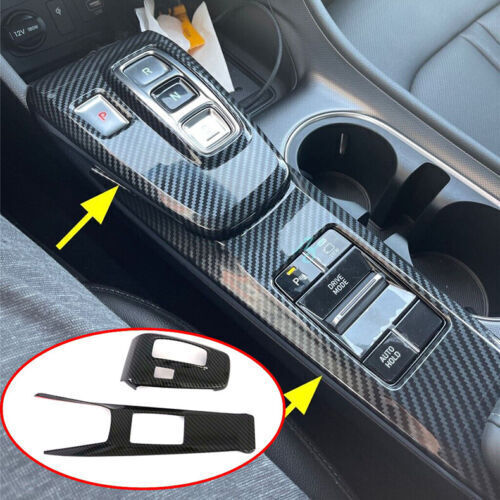 for Hyundai Sonata 2020-2023 Carbon Fiber ABS Inner Gear Shift Panel Cover Trims