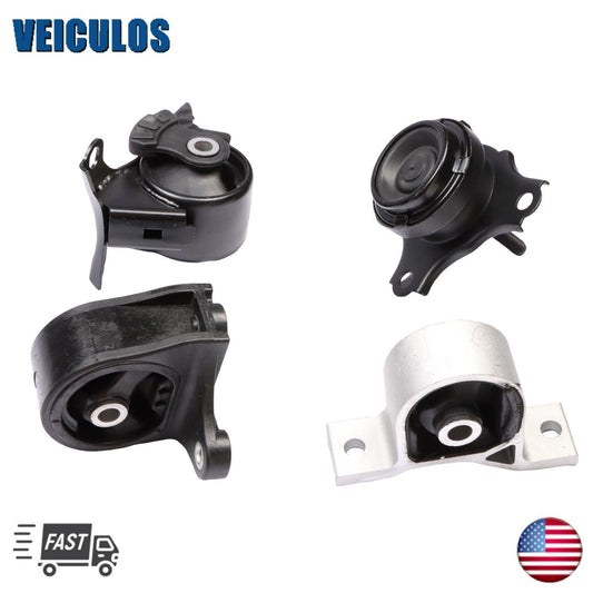 4x Engine Motor  AT Transmission Mount for 2001-2005 for Honda for Civic 1.7L 01-05