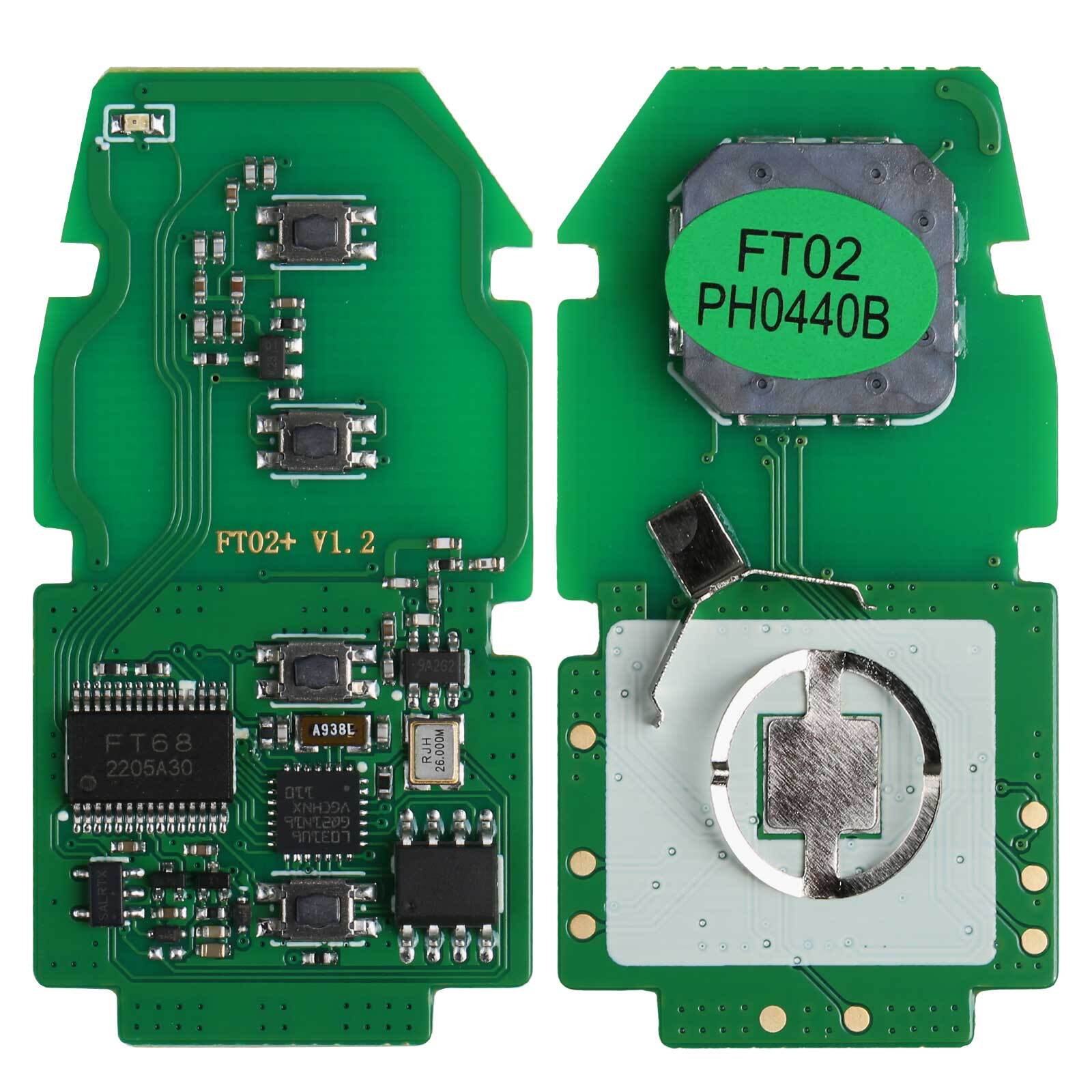 Lonsdor FT02-PH0440B 312/314MHz for Smart Key for Toyota RAV4 for Avalon for Camry 2018-2021