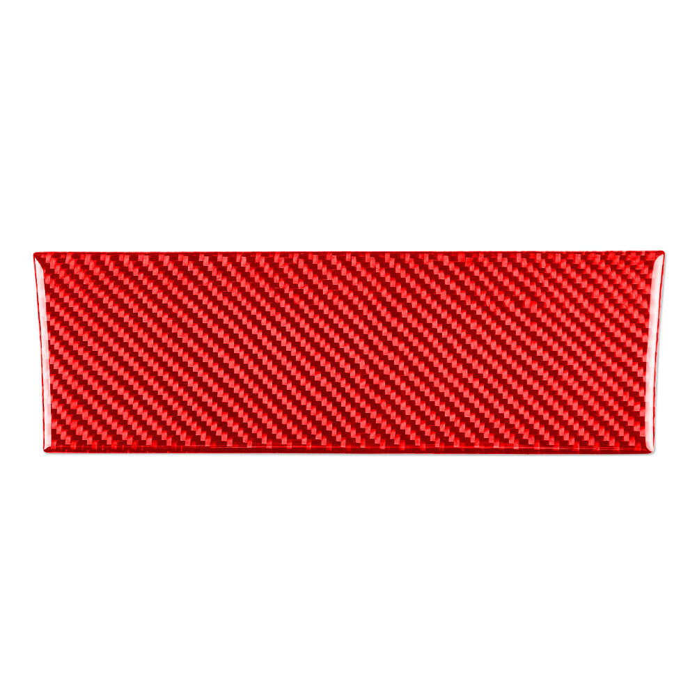 Center Radio Control Panel Cover Trim for Honda S2000 2004-2009 Carbon Fiber Red