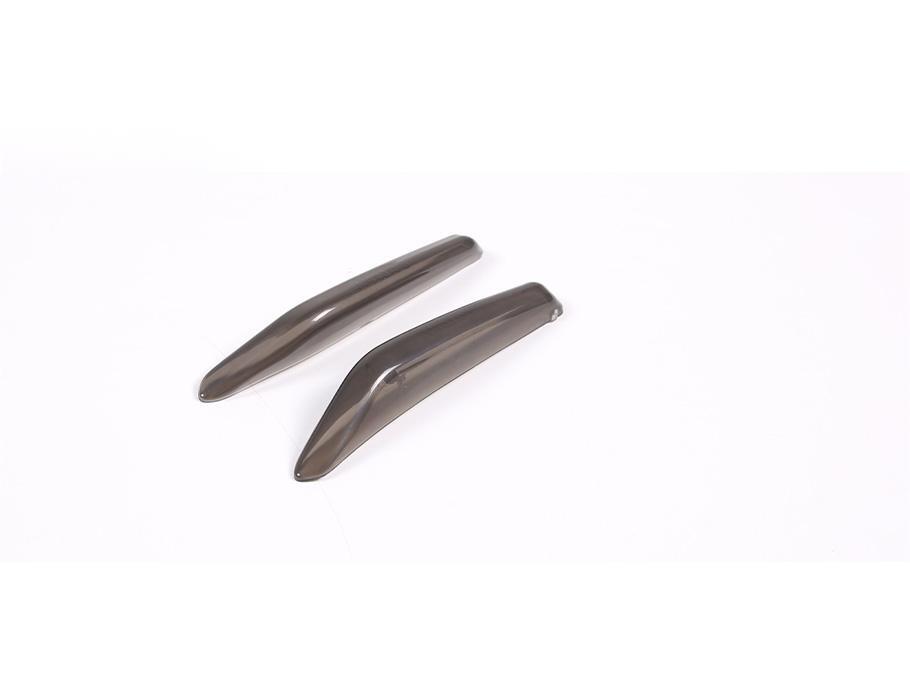 Soft carbon fiber interior door slat trim cover for Corvette C8 2020-2023