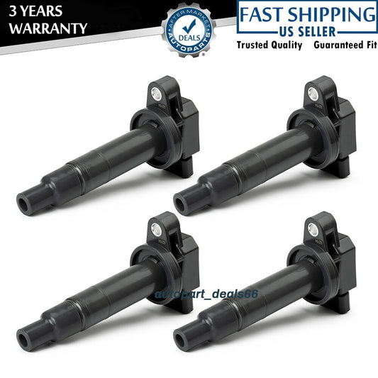 4x Ignition Coils 90919-02240 2001-2019 for Toyota Yaris/Prius for Scion xA/xB 1.5L